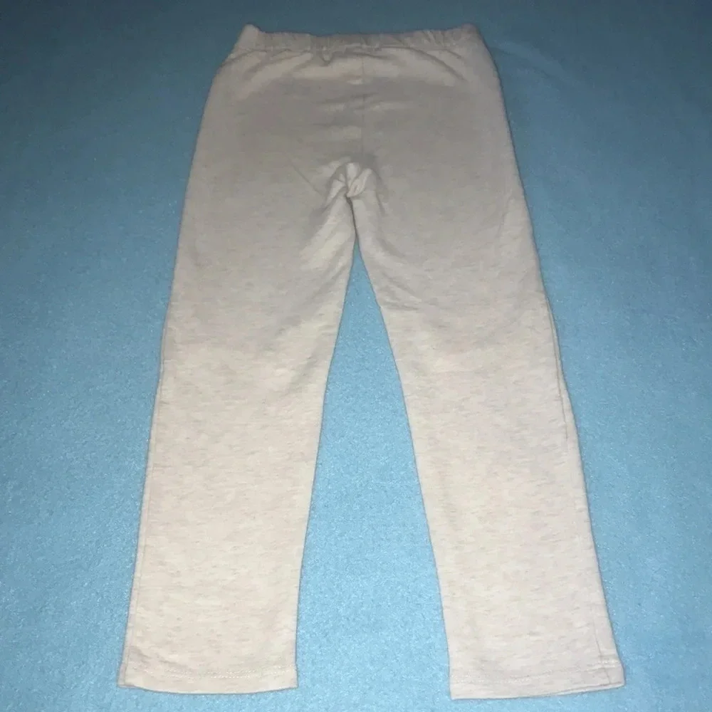 BABY GAP Rudolph leggings light gray elastic waistband size 5